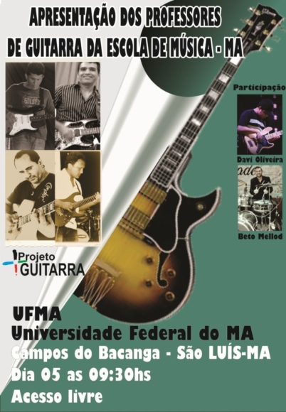 Show, music, música, guitarra, blues, rock, música instrumental, jazz, fusion. Escola de Música